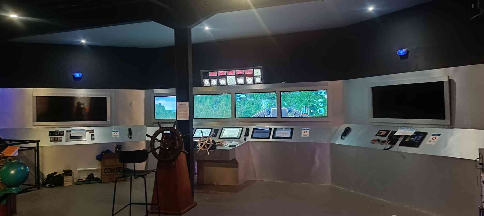 Battleship Simulator for the Museum of the Indonesian Navy 1 Battleship Simulator at the Naval Museum