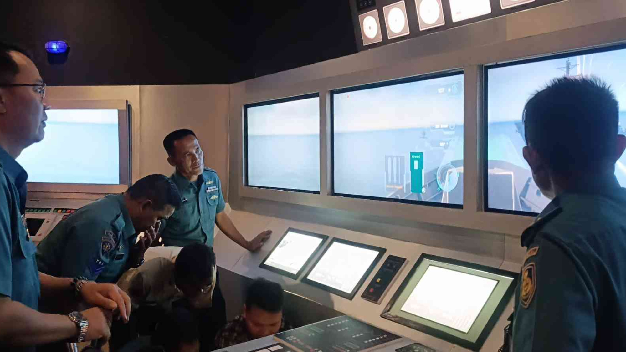 Battleship Simulator at the Naval Museum Battleship Simulator at the Naval Museum