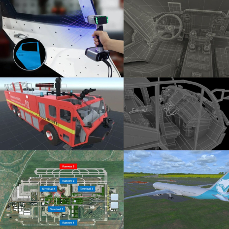 Case Study of Airport Rescue & Fire Fighting (ARFF) VR Simulation Training in Angkasapura II 3 ARFF Digital Twin