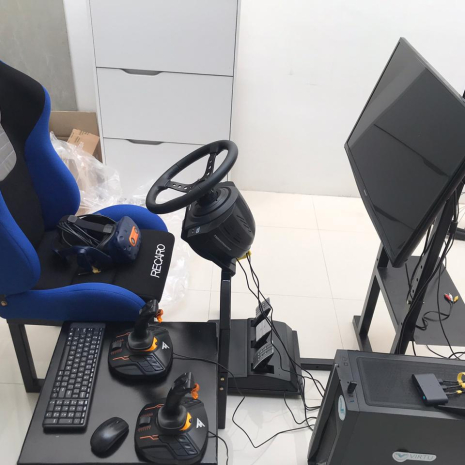 Case Study of Airport Rescue & Fire Fighting (ARFF) VR Simulation Training in Angkasapura II 4 ARFF Simulator Rig